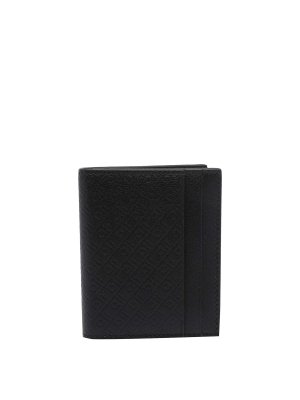 SALVATORE FERRAGAMO: clutches - Black Monogram Cards Holder