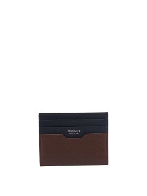 SALVATORE FERRAGAMO: clutches - Monogram Card Case