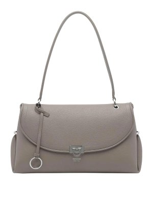 SALVATORE FERRAGAMO: Sacs portés épaule  - Sac Porté Épaule - Gris