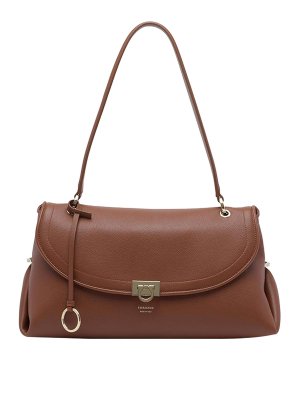 SALVATORE FERRAGAMO: Sacs portés épaule  - Sac Porté Épaule - Marron