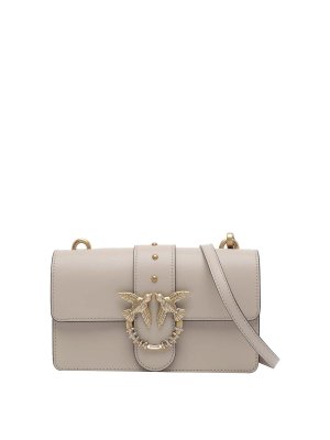 Pinko: cross body bags - Love One Mini New Buckkle Crossbody Bag