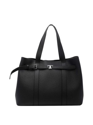TOD'S: shoulder bags - Medium Leather Hobo Bag