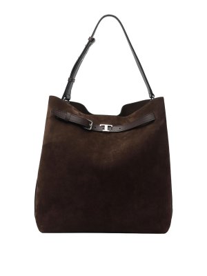 TOD'S: Schultertaschen - Schultertasche - Braun