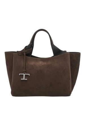 TOD'S: Sacs à main - Sac Cabas - Marron