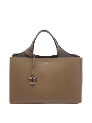 TOD'S: Sacs à main - Sac Cabas - Marron
