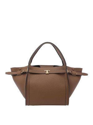 TOD'S: Sacs à main - Sac Cabas - Marron