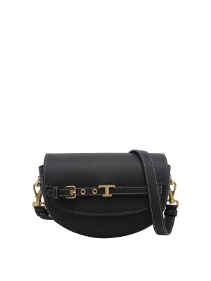 TOD'S: クロスボディバッグ - クロスボディバッグ - 黒