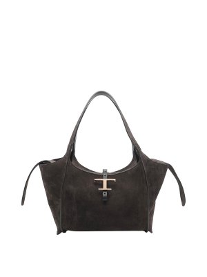 TOD'S: Sacs à main - Sac Cabas - Marron