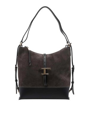TOD'S: totes bags - Leather T-Timeless Small Handbag