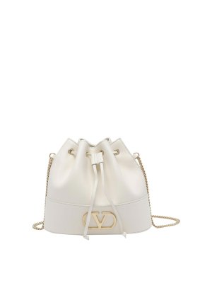 VALENTINO GARAVANI: Secchielli - Borsa a secchiello firmata Vlogo