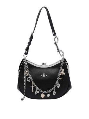 VIVIENNE WESTWOOD: Sacs à main - Sac Cabas - Noir