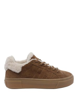 HOGAN: trainers - Brown H705 Sneakers