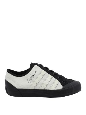 Y-3: sneakers - Sneakers Nisi Lo bianche e marroni
