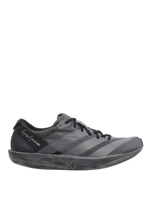 Y-3: Chaussures de sport - Baskets - Gris
