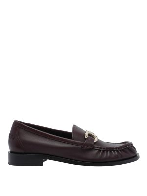 SALVATORE FERRAGAMO: Loafers & Slippers - Cordovan Gancini Loafers