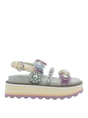 KURT GEIGER: Sandales - Sandales - Argent