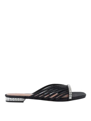 KURT GEIGER: サンダル - サンダル - 黒