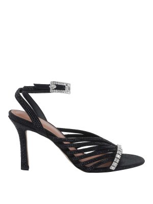 KURT GEIGER: sandals - Crystal Strappy Sandals