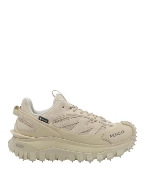 MONCLER: Chaussures de sport - Baskets - Blanc