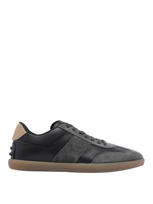 TOD'S: Chaussures de sport - Baskets - Marron