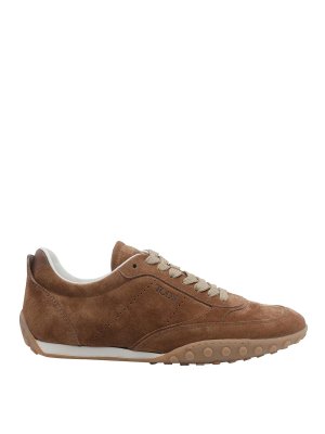 TOD'S: trainers - Suede Sneakers