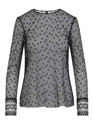ALBERTA FERRETTI: Tops y camisetas sin mangas - Top - Negro