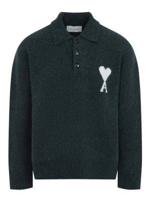 AMI PARIS: Polos  - Polo - Blanc