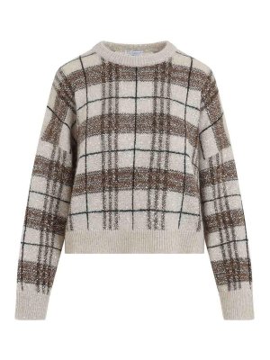 BRUNELLO CUCINELLI: クルーネック - クルーネック - クリーム