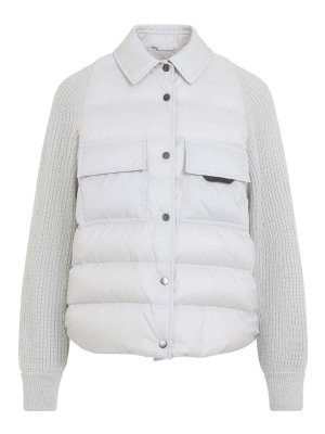 BRUNELLO CUCINELLI: padded jackets - Hybrid Padded Jacket