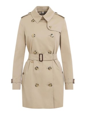 BURBERRY: Gabardinas - Gabardina - Beis
