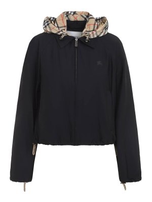 BURBERRY: カジュアルジャケット - カジュアルジャケット - 黒