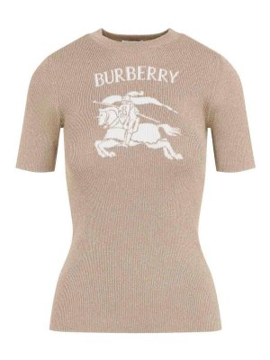 BURBERRY: t-shirts - Sheila Knit T-Shirt