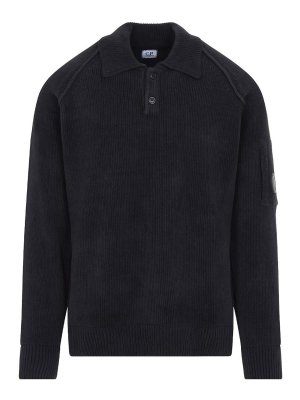 C.P. COMPANY: Poloshirts - Poloshirt - Schwarz
