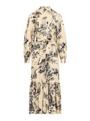 ETRO: Vestidos media pierna - Vestido Midi - Beis