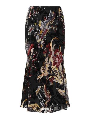 ETRO: Jupes midi et au genou - Jupe Midi - Noir