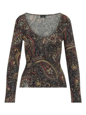 ETRO: クルーネック - クルーネック - 緑
