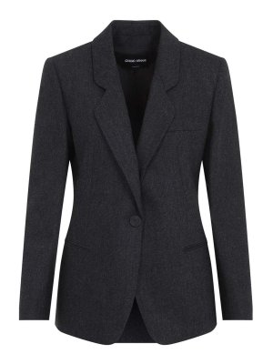 GIORGIO ARMANI: ブレザー - ブレザー - ダークグレー