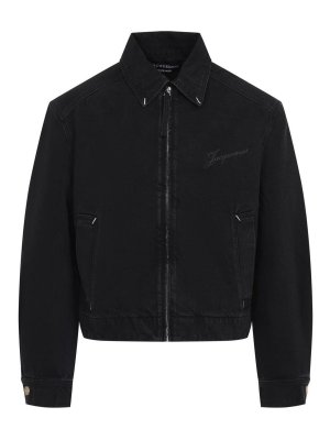 JACQUEMUS: Chaquetas casual - Chaqueta Casual - Negro