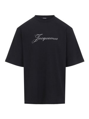 JACQUEMUS: Camisetas - Camiseta - Negro