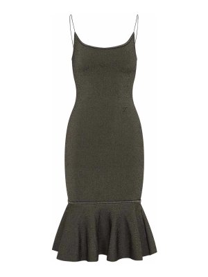 JACQUEMUS: knee length dresses - Maille Pina Midi Dress
