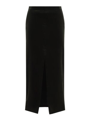 JIL SANDER: Jupes midi et au genou - Jupe Midi - Vert