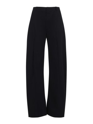 MM6 MAISON MARGIELA: カジュアルトラウザー - カジュアルパンツ - 黒