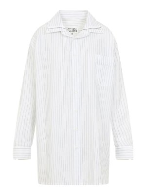 MM6 MAISON MARGIELA: シャツ - シャツ - ブルー