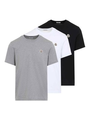MONCLER: t-shirts - Short Sleeves T-Shirt