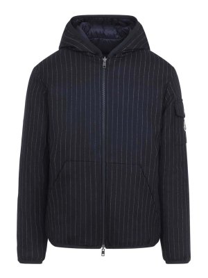 MONCLER: Casualjacken - Casualjacke - Hellblau