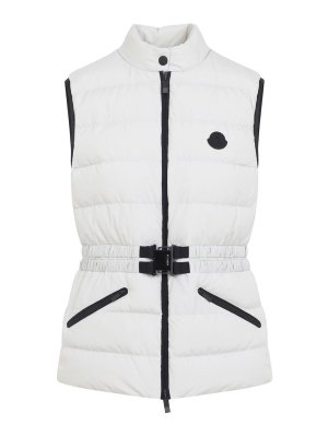 MONCLER: ベスト - ベスト - ベージュ