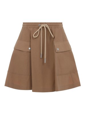 MONCLER: Jupes midi et au genou - Jupe Midi - Marron