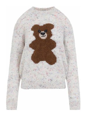 MOSCHINO: maglia collo rotondo - Maglione dell'orso