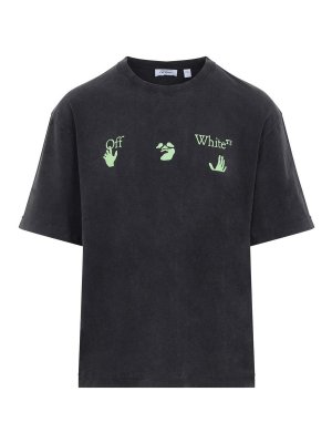 OFF-WHITE: t-shirts - Off-White Bacco Arrow Skate T-Shit