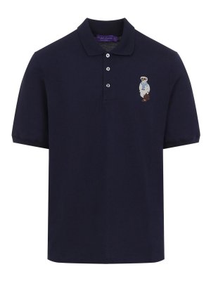 RALPH LAUREN PURPLE LABEL: polo shirts - Bear Polo